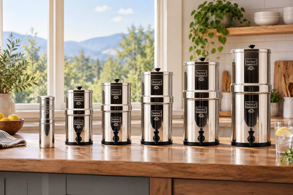 Berkey Water Filter Sizes: Which Size Do You Need?