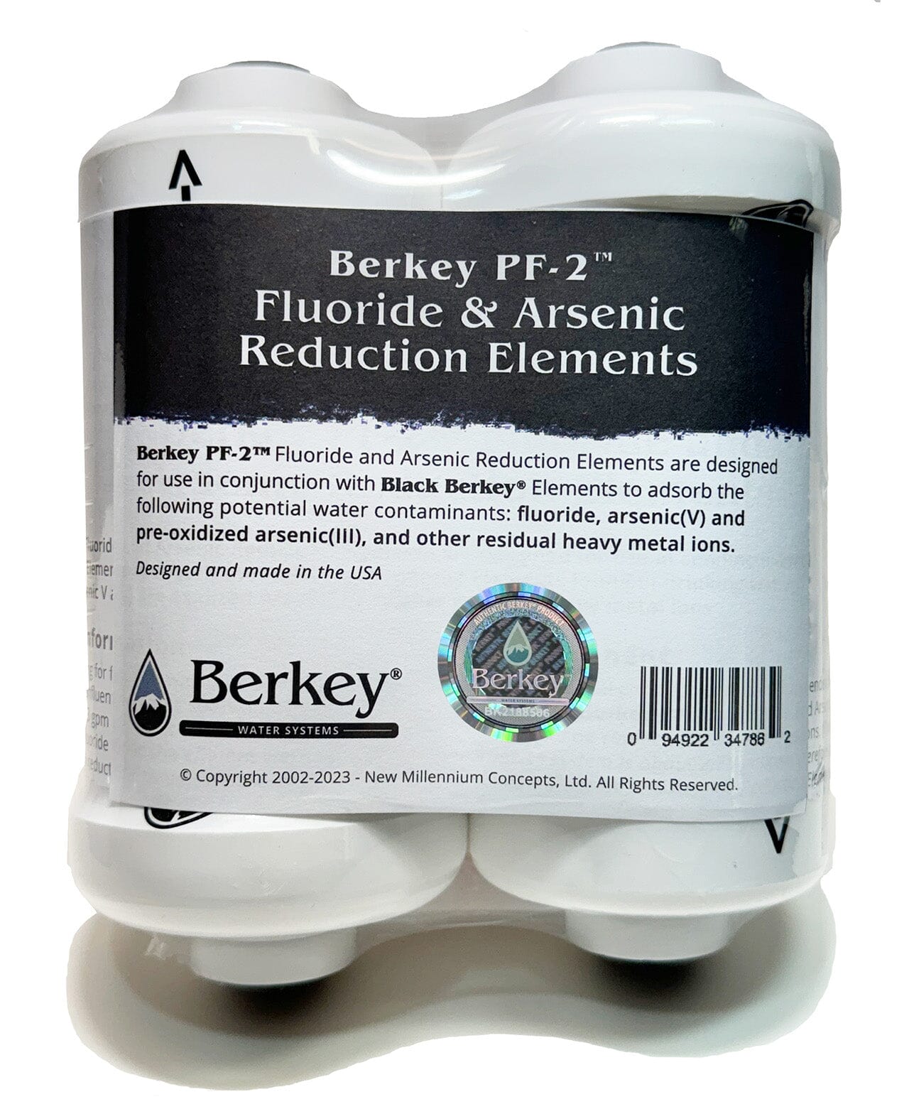 Berkey PF-2 フッ化物フィルター(2個セット) Amazon | FACHIOO NSF/ANSI 372認定フッ化物フィルター Berkey® PF-2