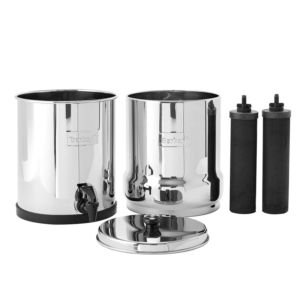 Big Berkey® Water Filter - 2.25 Gallon Gravity-Fed Filtration System