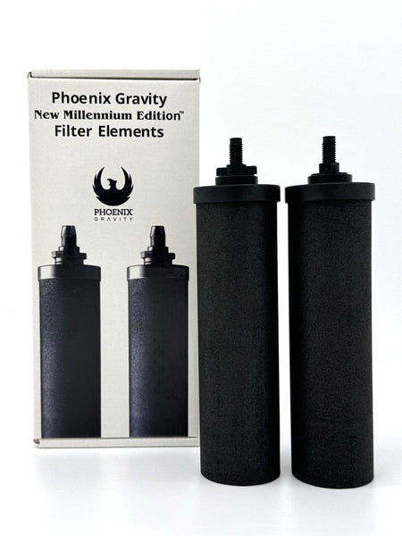 Phoenix Gravity New Millennium Edition Filters  - Black Berkey Element Alternative