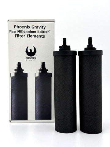 Phoenix Gravity New Millennium Edition Filters  - Black Berkey Element Alternative