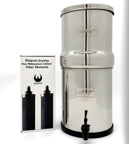 Phoenix Gravity New Millennium Edition Filters  - With Berkey System (Sold Separately) 
