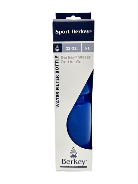 Sport Berkey portable water filter box front-design
