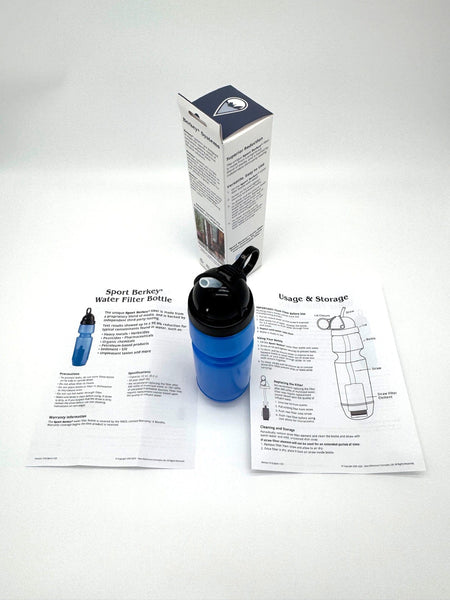 Sport Berkey portable water filter instructions
