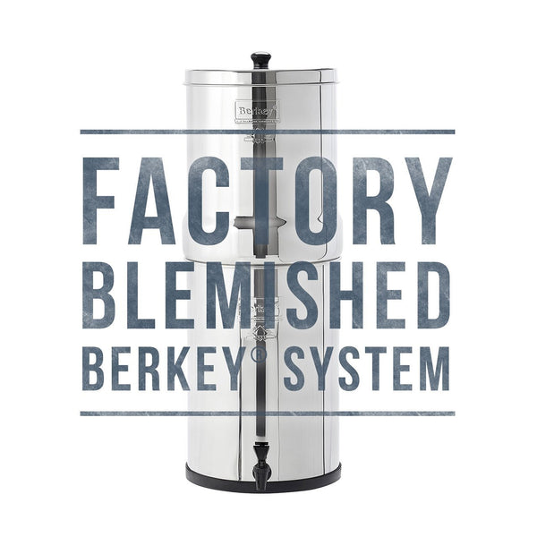 Blemished Crown Berkey Water Filter (6 gal) - The Berkey