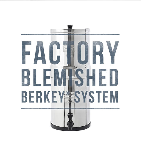 Blemished Travel Berkey Water Filter (1.5 gal) - The Berkey