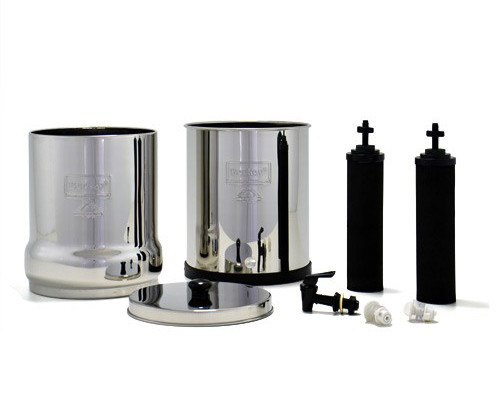 Royal Berkey Water Filtration System with 2 Black Berkey Filters, 3.25 –  Carolina Readiness